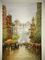パリの質の抽象的な絵画エッフェル塔/パリの通りの絵画パレット ナイフ
