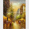 印象主義のパリの油絵のパリの通りのキャンバスのハンドメイドのパレット ナイフ