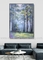居間の森林樹木の絵画のための概要の景色の近代美術の油絵