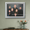 現実的な家族の人々家の装飾のための注文オイルの肖像画のキャンバス5cm