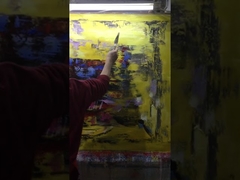 家の装飾のためのカラフルな抽象的なキャンバス アートの絵画