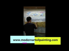 装飾用の金箔絵画抽象キャンバス壁アート