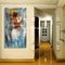 居間のためのハンドメイドの裸の女性油絵の概要の人間図絵画