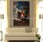 組み立てられた人々は油絵のハンドメイドのナポレオン戦争の絵画を60 x 90 Cm