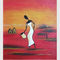 抽象的な現代油絵、ハンドメイドのアフリカの女性のキャンバスの塗るアクリル