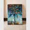 手塗りのパレット ナイフの油絵の海景のメキシコ湾の壁の芸術の装飾